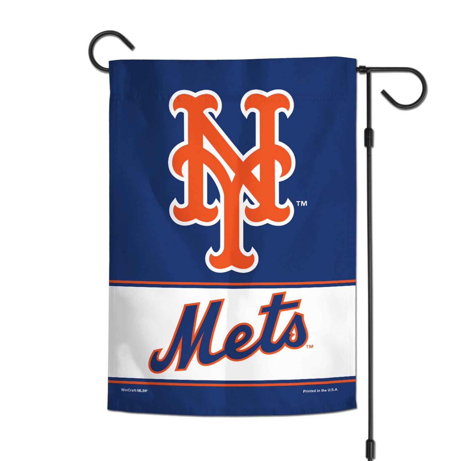 WinCraft New York Mets 12" x 18" Double-Sided Garden Flag - view number 2